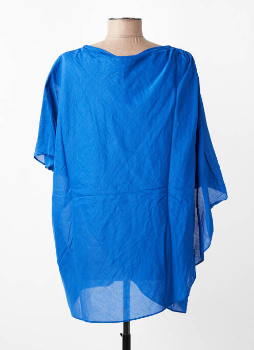 Top manches courtes manches courtes bleu CPC femme