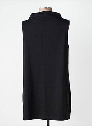 Tunique sans manche sans manche noir URBAN BY ALEMBIKA femme