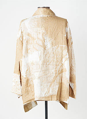 Veste casual poches beige LUUKAA femme