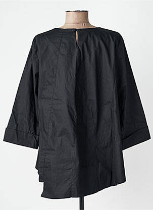 Tunique manches longues col rond noir GERSHON BRAM femme