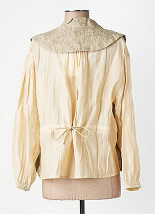 Veste chic tissage crêpe beige CPC femme