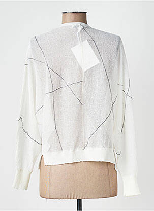 Gilet manches longues stretch beige CPC femme