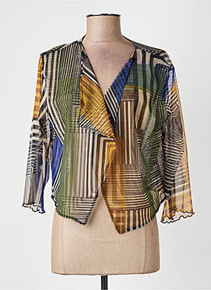Gilet manches longues manches 3/4 vert KOZAN femme