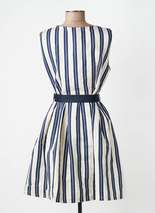 Robe courte sans manche sans manche bleu YES.ZEE femme