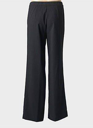 Pantalon large tissage crêpe taille normale noir VERA MONT femme