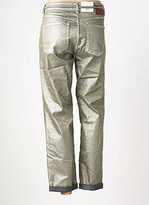 Pantalon slim taille normale taille normale vert PARA MI femme