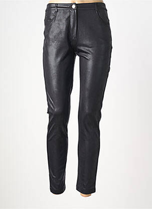 Pantalon slim stretch taille normale noir EVA KAYAN femme