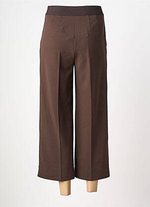 Pantacourt stretch taille normale marron BETTY BARCLAY femme