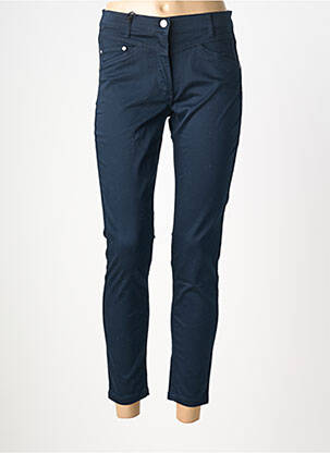 Pantalon 7/8 stretch taille normale bleu BETTY BARCLAY femme