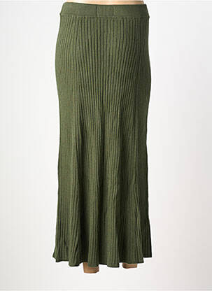 Jupe longue taille normale vert INDI & COLD femme