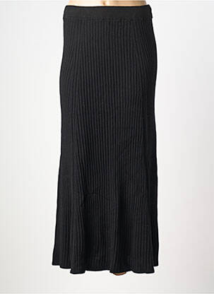 Jupe longue taille normale noir INDI & COLD femme