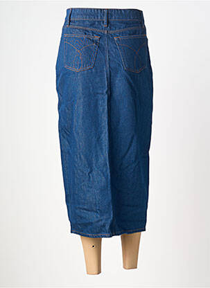 Jupe longue taille normale bleu HARRIS WILSON femme