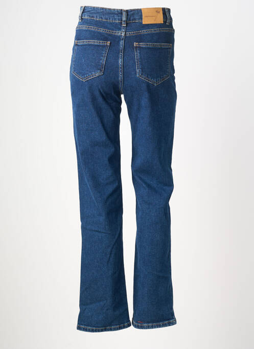 Jeans coupe slim tissage brut taille normale bleu LA FEE MARABOUTEE femme