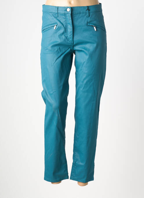 Pantalon slim stretch taille normale bleu BETTY BARCLAY femme
