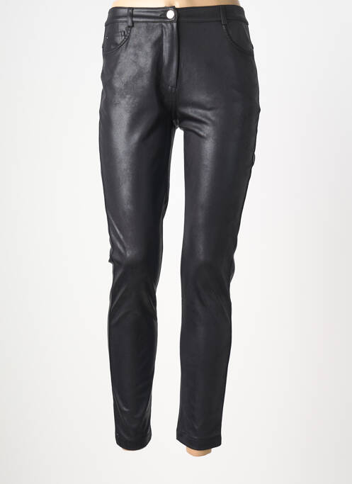 Pantalon slim stretch taille normale noir EVA KAYAN femme