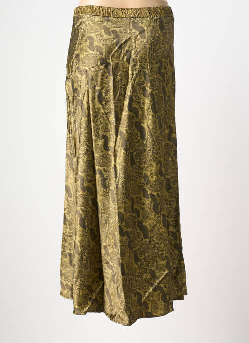 Jupe longue coupe fluide vert SURKANA femme