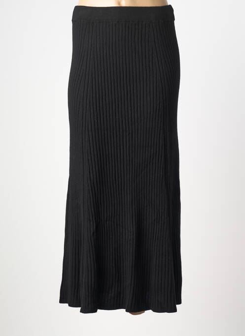 Jupe longue taille normale noir INDI & COLD femme