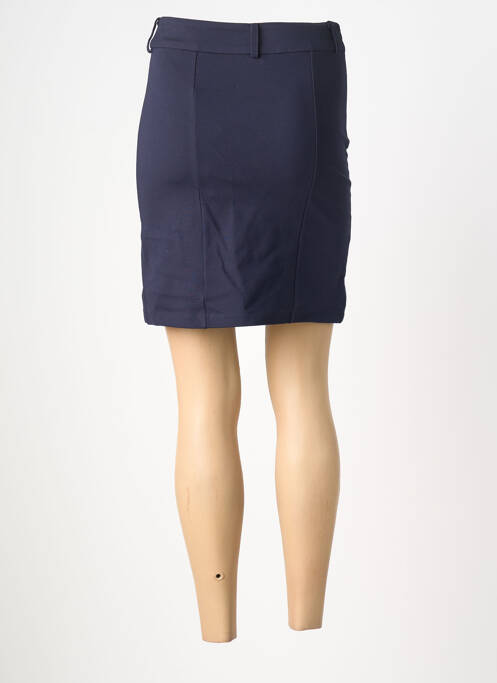 Jupe mi-longue taille normale bleu KOCCA femme
