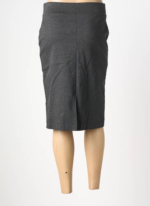Jupe mi-longue taille normale gris LA FEE MARABOUTEE femme