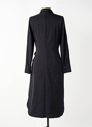 Robe longue manches longues manches longues noir ROBE LEGERE BY VERA MONT femme