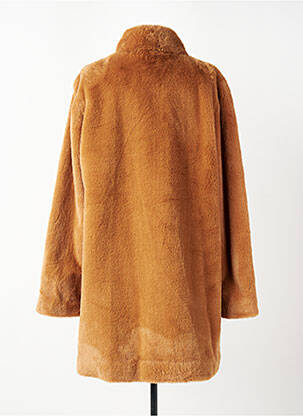 Manteau long coupe droite sans capuche marron BETTY BARCLAY femme