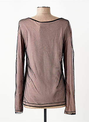 Top stretch manches longues rose ELISA CAVALETTI femme