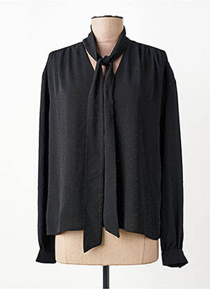 Blouse manches longues manches longues noir LA FEE MARABOUTEE femme