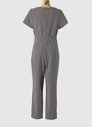 Combi-pantalon tissage crêpe manches courtes noir BETTY BARCLAY femme