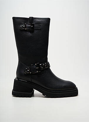 Bottes talon bas talon de 4 à 6cm noir ALMA EN PENA femme
