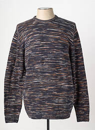 Pull stretch manches longues bleu NO EXCESS homme