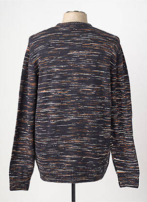 Pull stretch manches longues bleu NO EXCESS homme