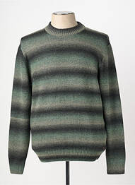 Pull stretch manches longues vert NO EXCESS homme