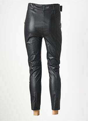 Pantalon 7/8 taille haute taille haute noir RELISH femme