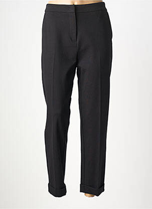 Pantalon 7/8 stretch taille normale noir FRACOMINA femme