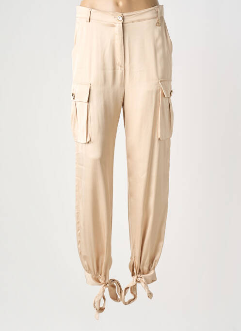 Pantalon cargo taille normale taille normale beige RELISH femme