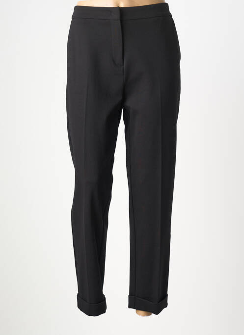 Pantalon 7/8 stretch taille normale noir FRACOMINA femme