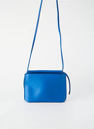 Sac fermeture zippée forme rectangulaire bleu SURKANA femme