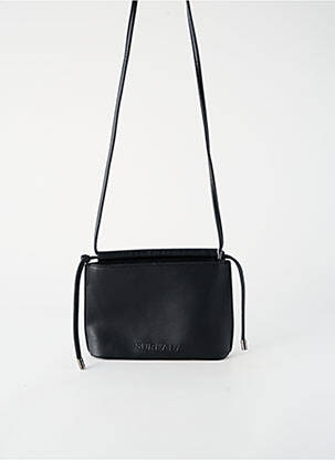 Sac fermeture zippée forme rectangulaire noir SURKANA femme