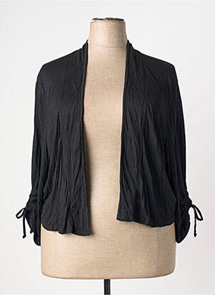 Gilet manches longues manches 3/4 noir NO SECRET femme