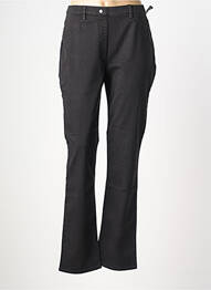 Jeans coupe slim stretch taille haute noir ADELINA BY SCHEITER femme