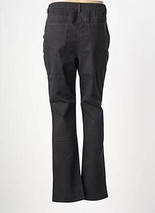 Jeans coupe slim stretch taille haute noir ADELINA BY SCHEITER femme