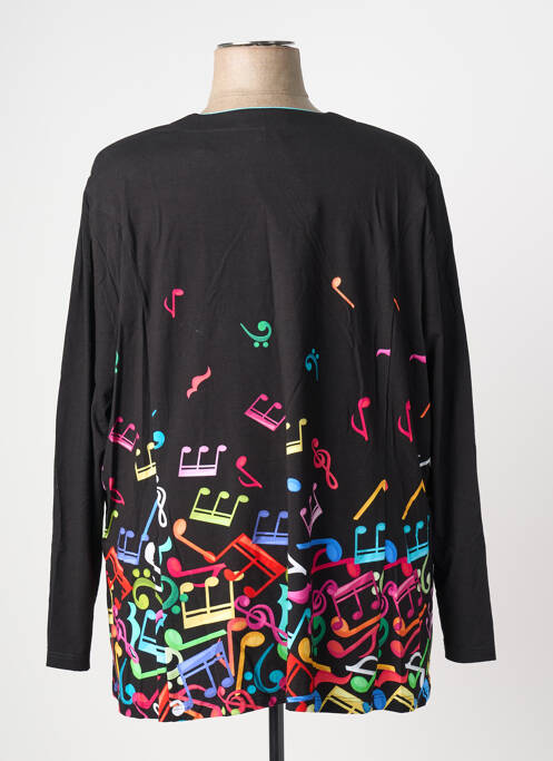 T-shirt manches longues manches longues noir MONA LISA femme