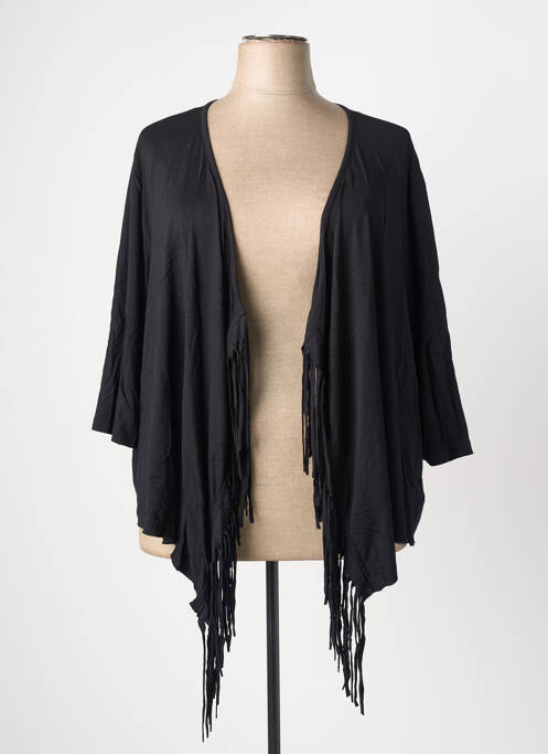 Gilet manches longues manches 3/4 noir APRICO femme