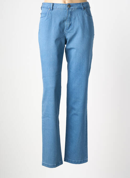 Jeans coupe slim stretch taille normale bleu CISO femme