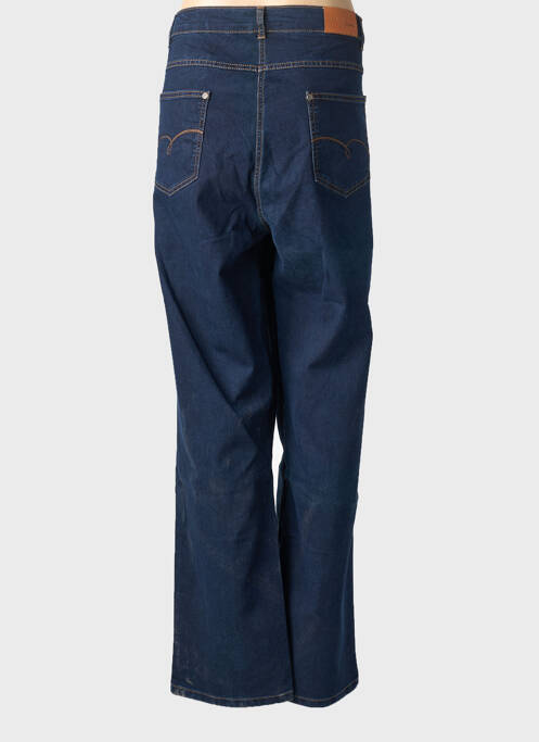Jeans coupe droite stretch taille normale bleu NO SECRET femme