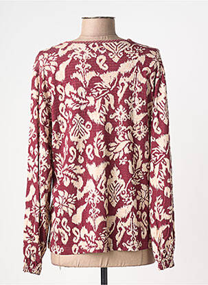 T-shirt manches longues manches longues rouge SIGNATURE femme