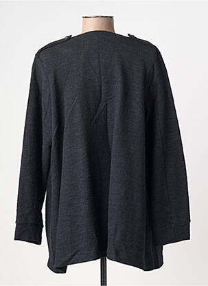 Veste casual coupe droite noir FRANCK ANNA femme