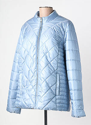 Doudoune poches sans capuche bleu CISO femme