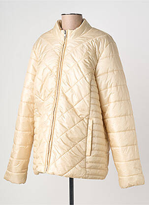 Doudoune poches sans capuche beige CISO femme