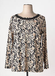 T-shirt manches longues manches longues beige SEE YOU femme